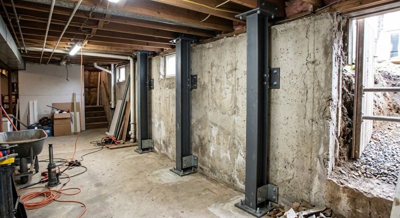 Basement Stabilization in Whatcom County, WA