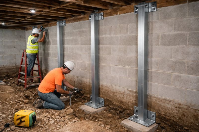 Basement Stabilization in Whatcom County, WA