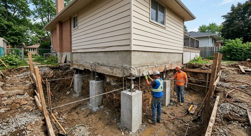 Basement Underpinning in Whatcom County, WA