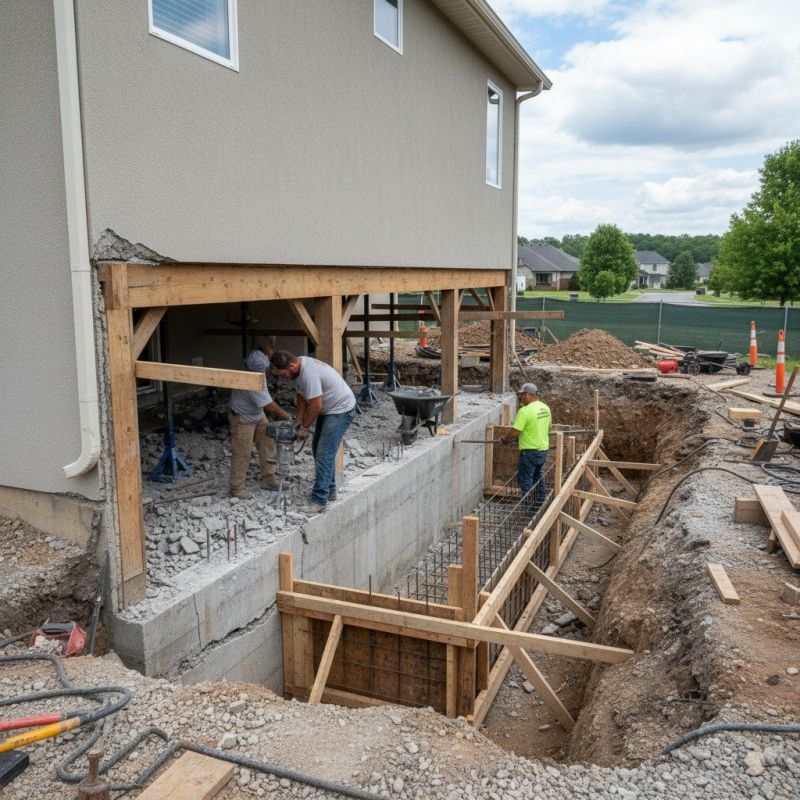 Building Foundation Repair in Anacortes, WA