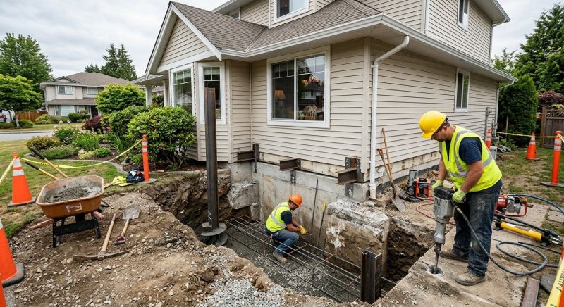 Building Foundation Repair in Bellingham, WA