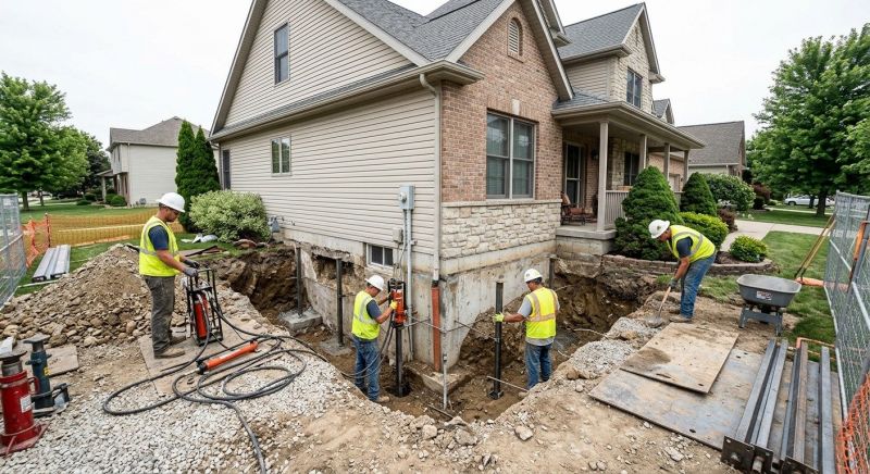 Building Foundation Repair in Burlington, WA