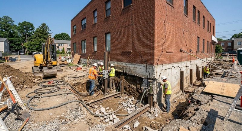 Building Foundation Repair in Eastsound, WA