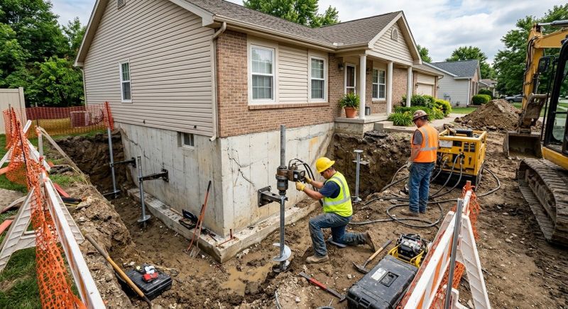 Building Foundation Repair in Everson, WA