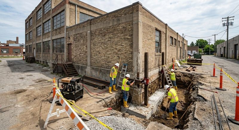 Building Foundation Repair in Ferndale, WA