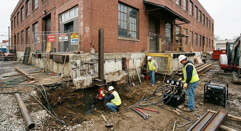 Commercial Foundation Repair in Whatcom County, WA