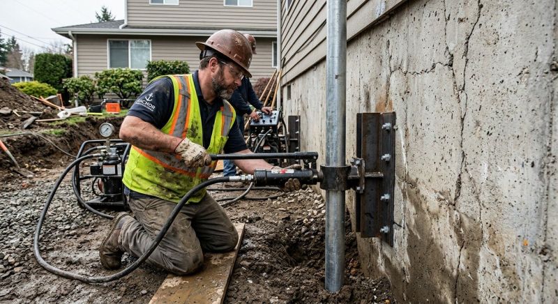Concrete Foundation Leveling in Anacortes, WA