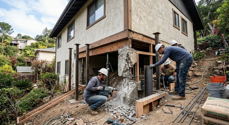 Concrete Foundation Repair in Whatcom County, WA