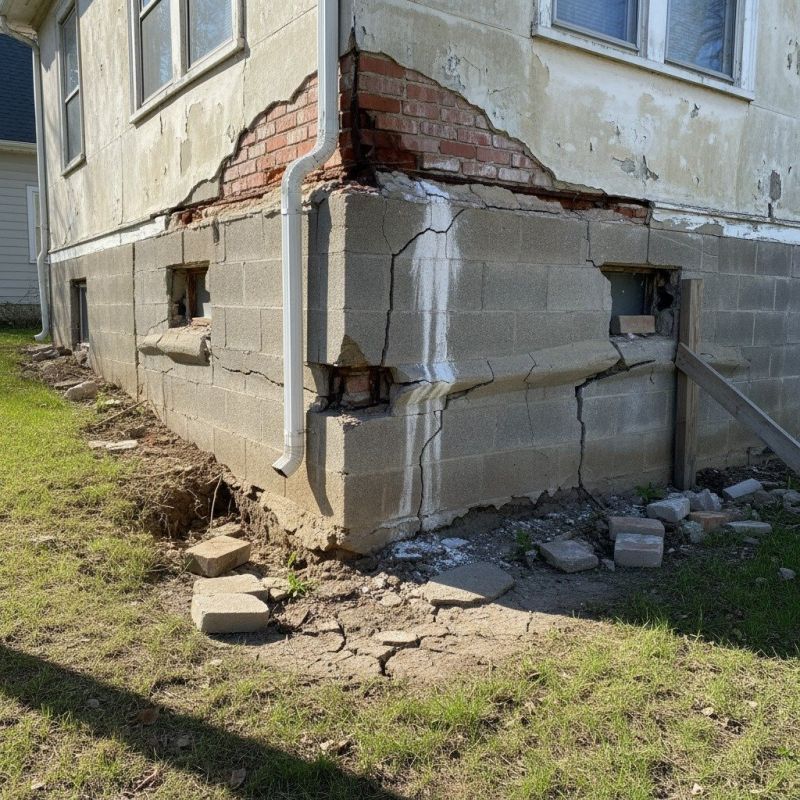 Cracked Foundation Repair in Deming, WA