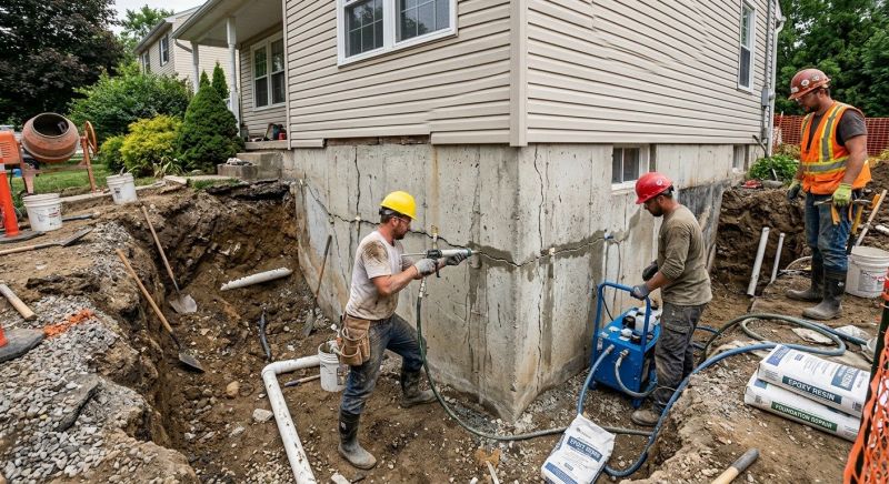 Cracked Foundation Repair in Everson, WA