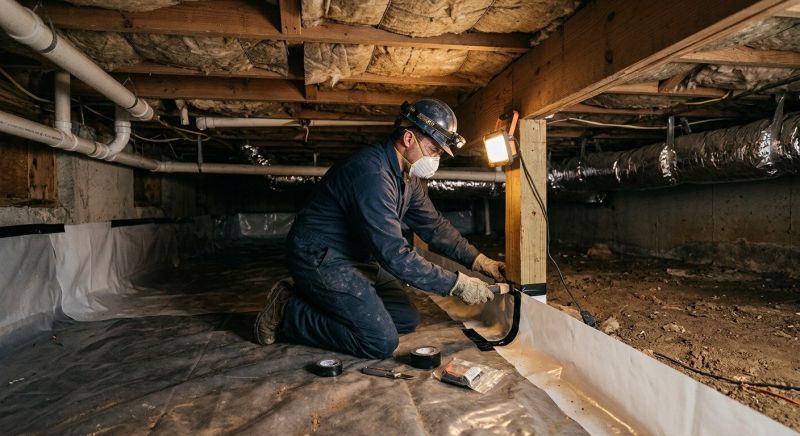 Crawl Space Leveling in Whatcom County, WA