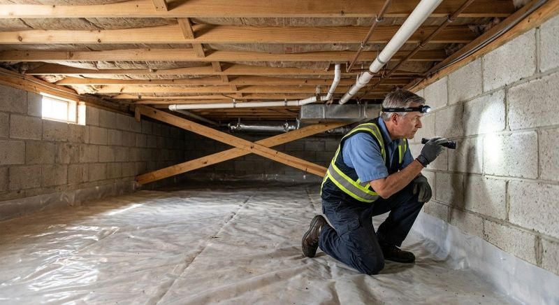 Crawl Space Leveling in Whatcom County, WA