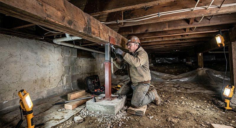 Crawlspace Foundation Repair in Burlington, WA