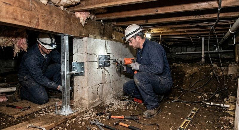 Crawlspace Foundation Repair in Ferndale, WA
