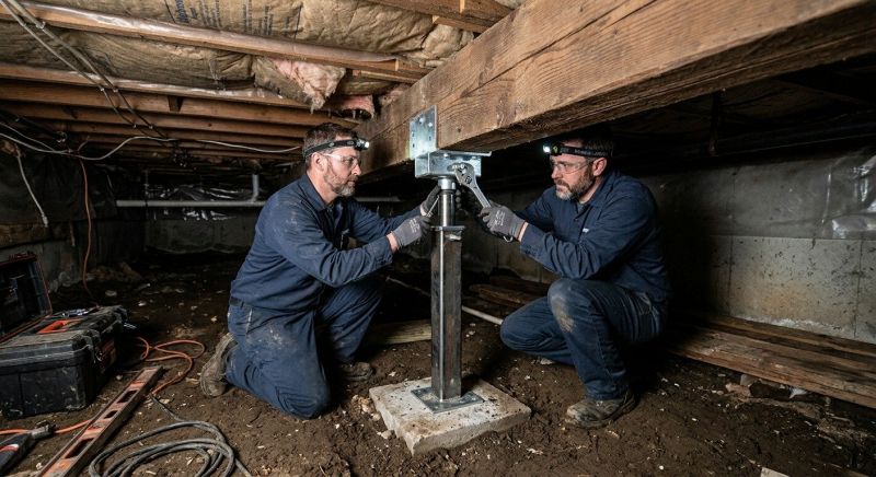 Crawlspace Foundation Repair in Ferndale, WA