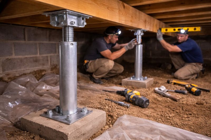 Crawlspace Structural Repair in Whatcom County, WA