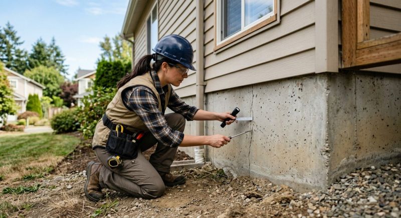 Foundation Inspection in Whatcom County, WA