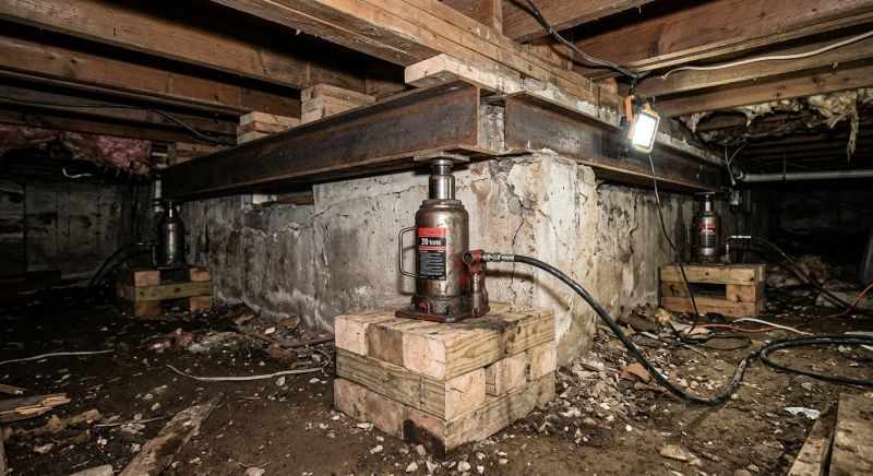 Foundation Jacking in Anacortes, WA