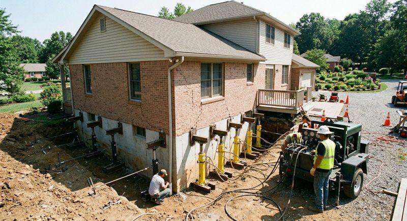 Foundation Jacking in Burlington, WA