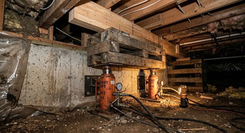 Foundation Jacking in Burlington, WA