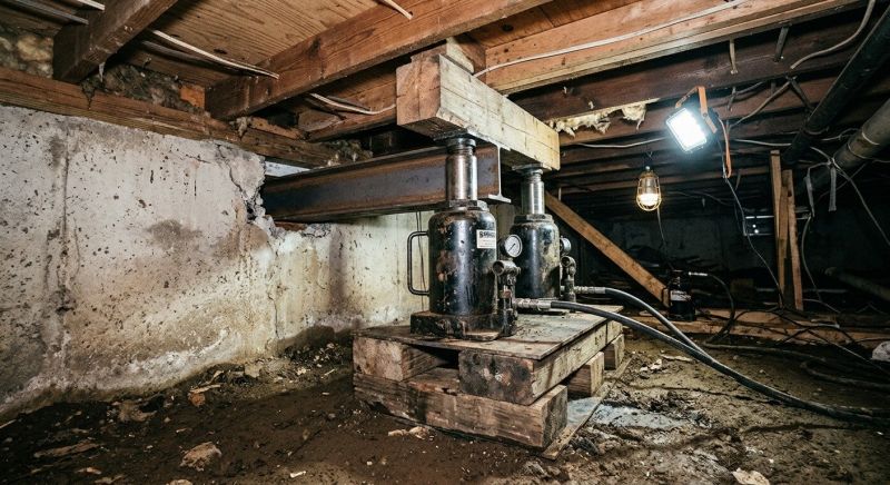 Foundation Jacking in Burlington, WA