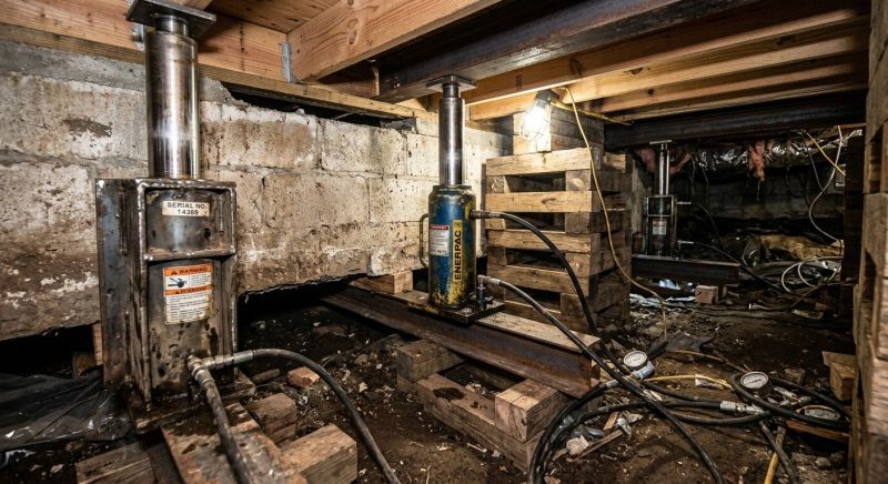 Foundation Jacking in Deming, WA