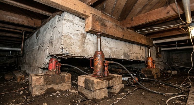 Foundation Jacking in Everson, WA