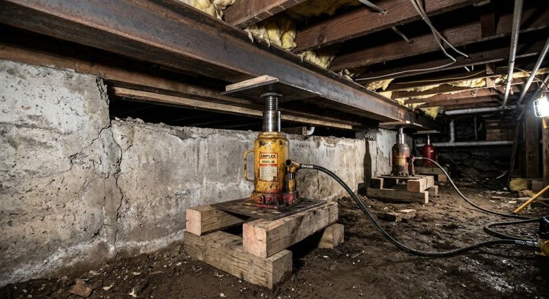 Foundation Jacking in Everson, WA