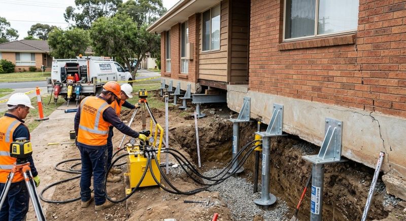 Foundation Jacking in Ferndale, WA