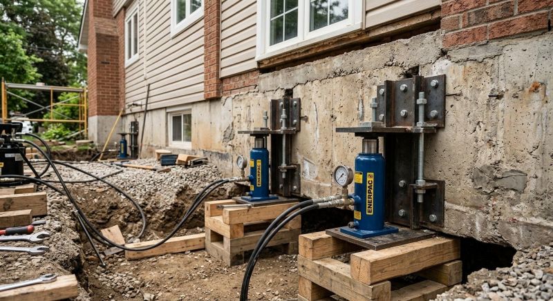 Foundation Jacking in Whatcom County, WA