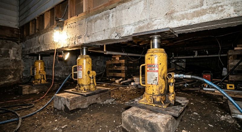 Foundation Jacking in Lynden, WA