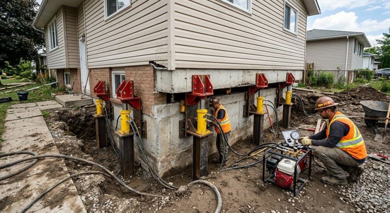 Foundation Lifting in Ferndale, WA