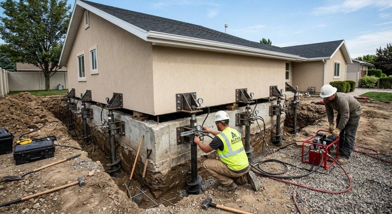 Foundation Pier Leveling in Whatcom County, WA