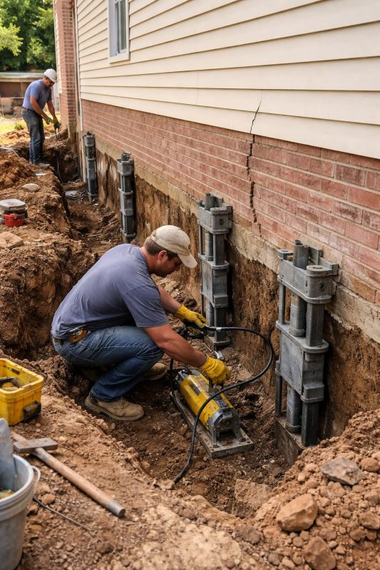 Foundation Pier Repair in Whatcom County, WA