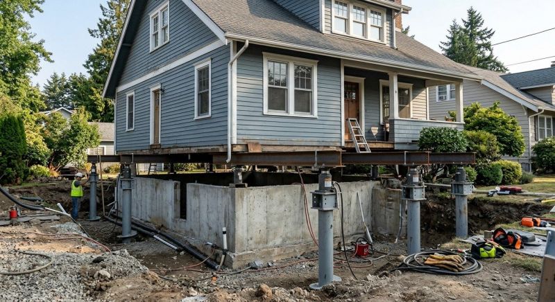Foundation Raising in Bellingham, WA