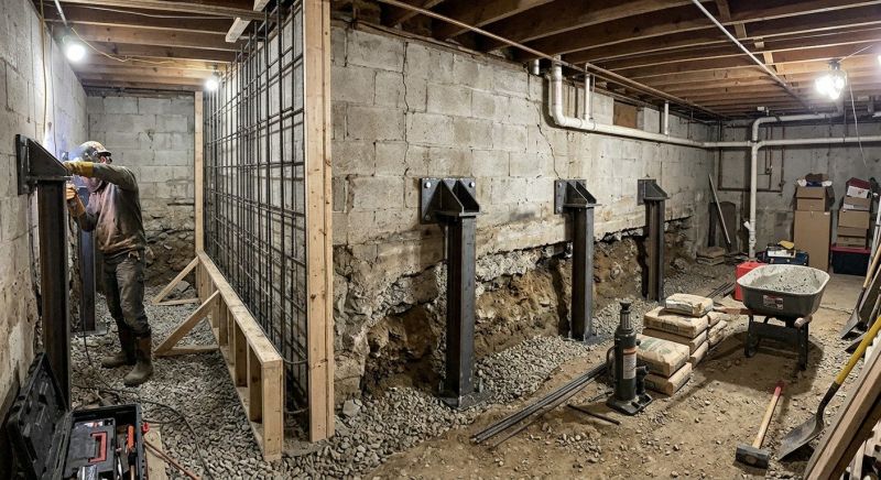 Foundation Stabilizing in Bellingham, WA