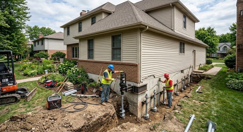 Helical Pile Installation in Whatcom County, WA