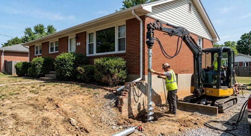 Helical Pile Installation in Whatcom County, WA