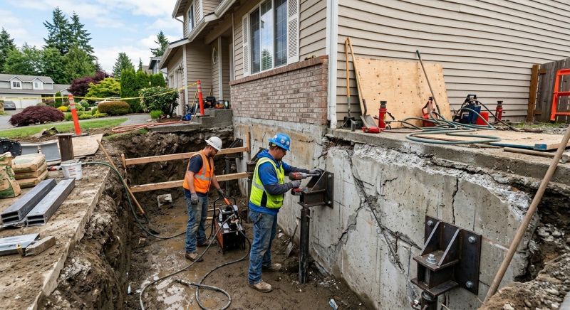 Home Foundation Repair in Bellingham, WA