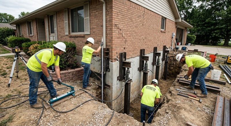 House Foundation Leveling in Whatcom County, WA
