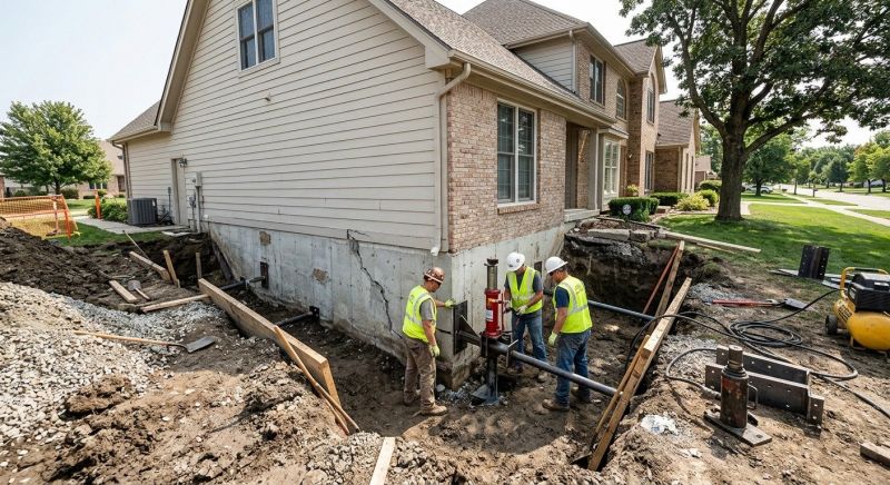 House Foundation Repair in Anacortes, WA