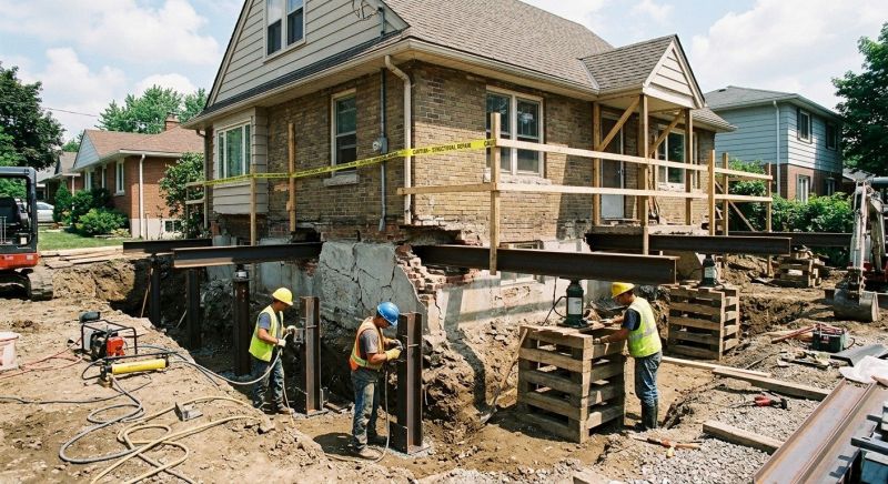 House Foundation Repair in Eastsound, WA