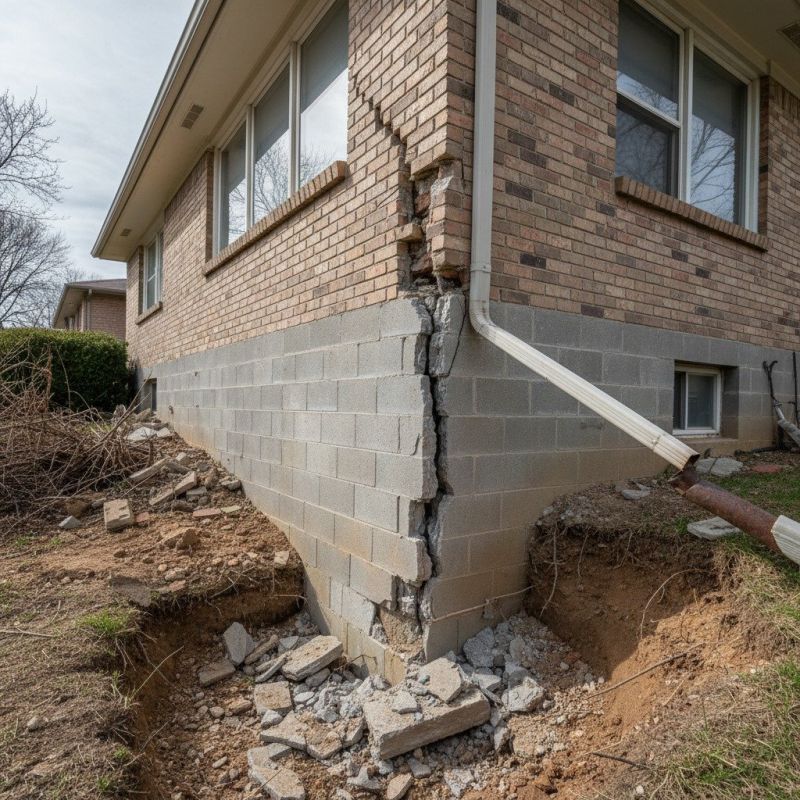 House Settling Repair in Whatcom County, WA