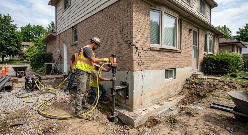 Settling Foundation Service in Whatcom County, WA