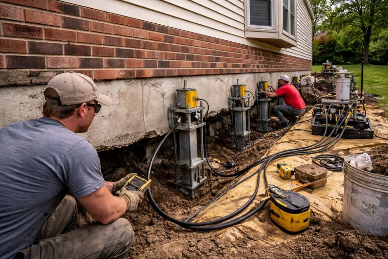 Settling Foundation Service in Lynden, WA