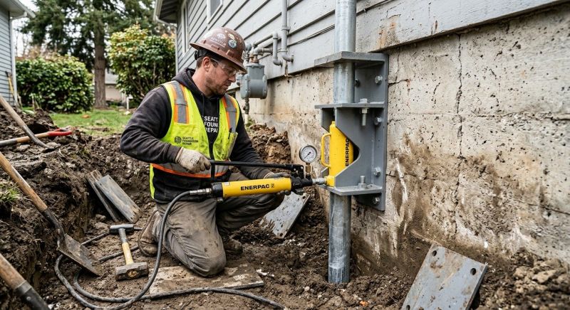 Settling Foundation Service in Lynden, WA