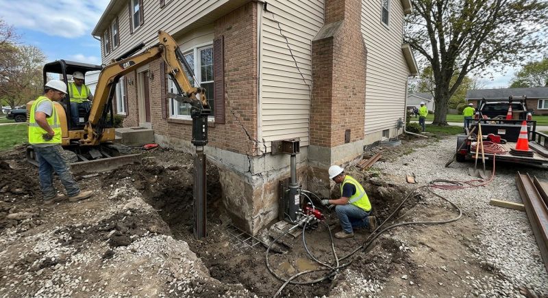 Sinking Foundation Repair in Anacortes, WA