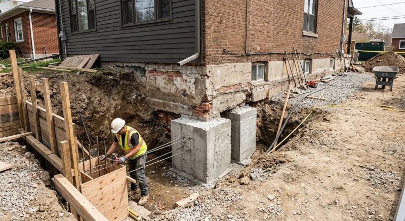 Structural Underpinning in Whatcom County, WA